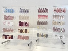 ネイルズユニ(nails uni.)の雰囲気(定額デザイン◎¥6,500~¥7,500のデザイン全20種類ございます♪)