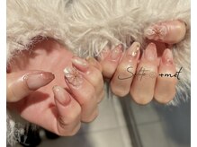 タスメット(+met)/～ニュアンス春ネイル～