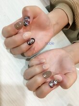 ネイルサロンアンドスクール ノーブル(noble)/シックなデザイン