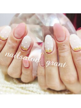 グラント(NAIL SALON&SCHOOL grant)/定額ジェル4500円