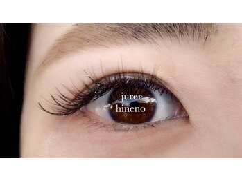 ネイルアンドアイラッシュデザインサロン ジュレ 日根野店/140本&ラメエクステ10本