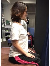 ディアパーソン アクティブ(Dear Person Active)/ストレッチ施術後の座位姿勢