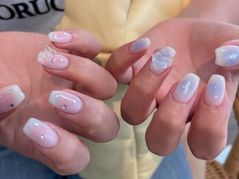 シェリーラメール 原宿店(cherie la mer)/チークネイル