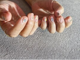 クリアオーロラぽち