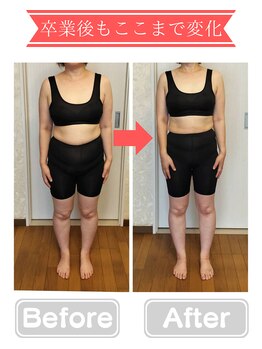 美サロンミユ(美salon miu)/50代、卒業後も痩せて-8.9kg