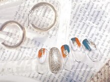 フルールソンネイル(fleur son nail)/6月定額シンプルアート