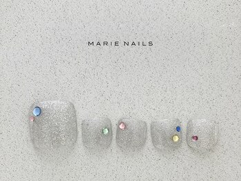 マリーネイルズ 表参道店(MARIE NAILS)/定額¥7,700 キラキラ 0905c