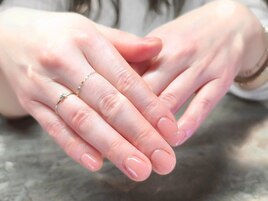 ワンカラー×ピンクオレンジ