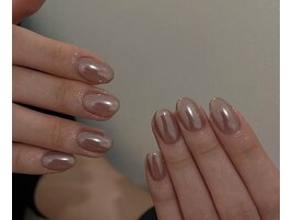 人気オーロラネイル