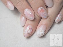 オトナネイル(otona nail)/クリスマスネイル 雪だるま