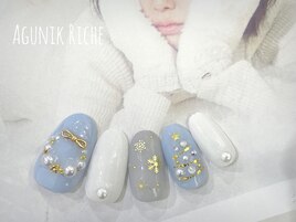 【クリスマスネイル】