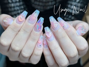 ウサギネイル 新大久保店(usagi nail)/冬ネイル