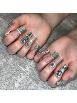 ダリア(Dahlia)/フラッシュネイル