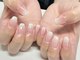 ルアナネイルナゴヤ(LUANA nail nagoya)の写真/【パラジェル取扱サロン】シンプルなのにトレンドを抑えたデザインが好評◇魅力を引き立てる指先に。