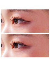 ボアブルー(boisbleu)/マツエク*フラットラッシュ120本