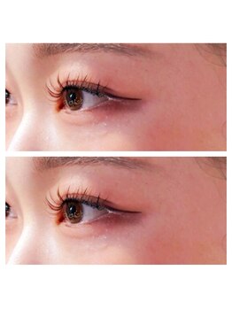 ボアブルー(boisbleu)/マツエク*フラットラッシュ120本