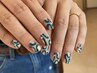 【nail】B design◆¥8500 (デザイン36種/色&配置変更ok)