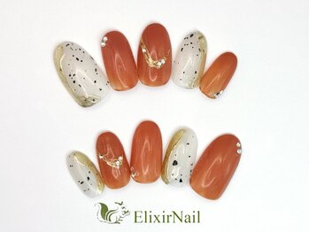 エリクサーネイル 新宿3丁目(Elixir Nail)/定額a シンプル/クーポン使用