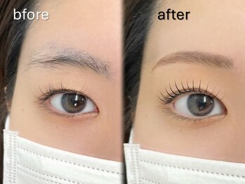 ミオプライベート(mio.PRIVATE)/まつげパーマ＆アイブロウWAX