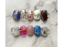 フラハ ネイル アンド アイ(Furaha Nail & Eye)の雰囲気（【7月シンプルコース】10種類から選べる1番人気コース￥5300）