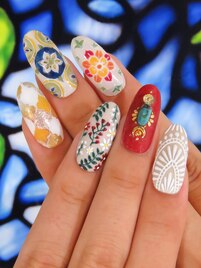 夏でも秋でも２WAYネイル(*^^*)