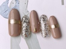 ネイルサロンフォーユー(for u)/シンプルニュアンス￥６９８０