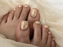 アイネイルズ 心斎橋店(I-nails)/misaki.y ミラーフットネイル
