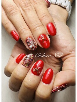 チヒロネイル/ツイードネイル