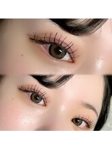 アンダーバーホワイトプラス 南海難波店(_WHITE+)/フラットラッシュ120本