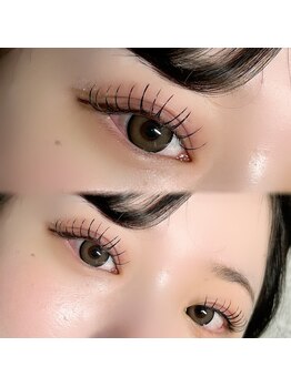 アンダーバーホワイトプラス 南海難波店(_WHITE+)/フラットラッシュ120本