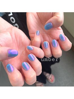 アンバー 三軒茶屋(umber)/オーロラネイル/三軒茶屋