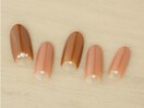 逆フレンチネイル