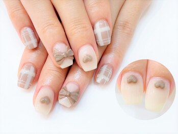 ネイルコレクション ピンク(Nail Collection Pink)/ジェル放題★3Dリボン・ハート