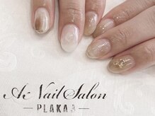 エーネイルサロン プラーカ本店(A-Nail Salon)/ブラウンニュアンス