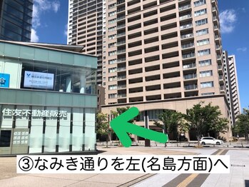 ニドム/３、千早駅から当院まで