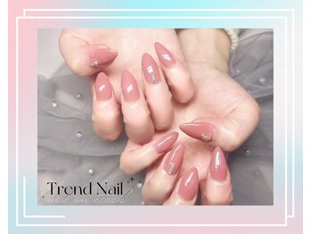 トレンドネイルスタジオ(Trend Nail Studio)/ワンカラー長さ出し