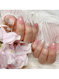 ドットリボンネイル