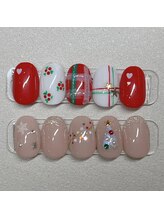 ファンザネイル(fun the nail)/クリスマスネイル
