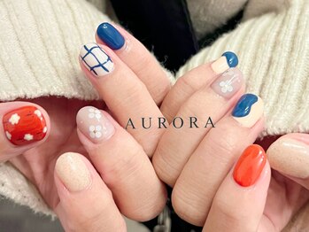 ニュアンス　お花　ホログラム