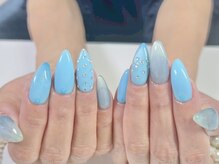 アンドシュシュネイル(&CHOU CHOU nail)/持ち込みアート100分