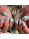 ジョジョ ネイル アット サンノミヤ(JOJO Nail at Sannomiya)の写真/トレンド感のあるワンホン/韓国/ちゅるんネイルはお任せ☆持ち込みアートの再現性もご満足な仕上がりに♪