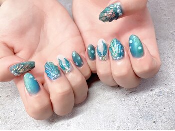 アリスリー 上大岡駅前店(ArisLy)の写真/【チップの長さだしメニュー有】憧れの美爪がこの価格☆美爪に導くオプションのウォーターケアが大人気★