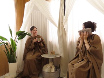 レスピラ(Respira)の写真/自律神経の乱れがちな秋CP♪ペア割適用で1名様2500円！お得に楽しくよもぎ蒸しを体験！完全個室の空間で♪