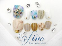 フィーノ ネイルアンドアイラッシュサロン 桜川店(fino)の雰囲気（トレンドnailが人気!!*）