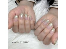 マンディーズ(MandY's)/ラメグラデーション/グリーン