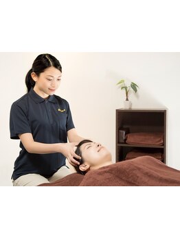 ヘッドスパで癒されたい