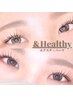 ●＆Healthy(アンドヘルシー)●(オフ込)フラットラッシュ80本＋まつげパーマ