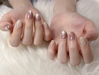 ココネル 本八幡店(coconail)/glass mg collection ¥7700