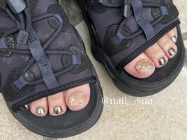 ジュエリーフットネイル