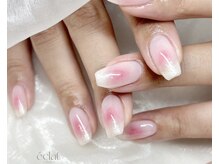 エクラ(eclat)/チーク×先端ラメ